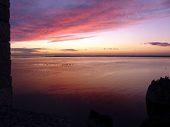 Castello Duino Tramonto