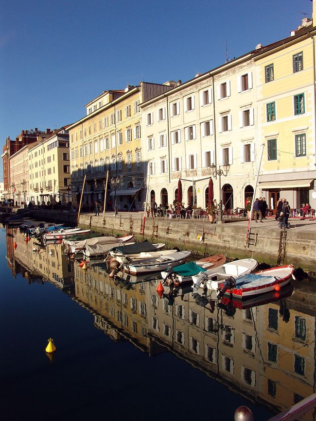 Zentrum der Stadt Triest